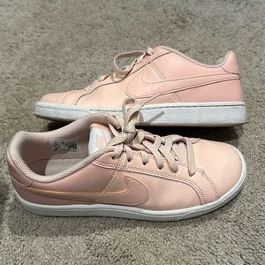 Pre loved pink Nike low tops